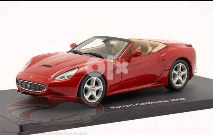 Ferrari California 2008 diecast car model 1:43. 1