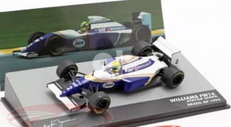 Ayrton Senna Williams FW16 diecast car model 1:43
