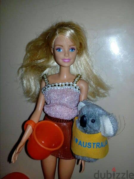 Barbie FASHIONISTA -KOALA CARE as new doll +Pet +trash pack Toy=16$ 1