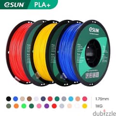 esun PLA+ ABS+ TPU PETG 1.75mm 3D printer filament