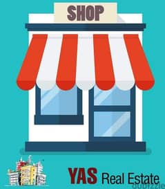 Ain el Rihaneh 60m2 | Shop | For Rent | Main Road | New | Jeita Border