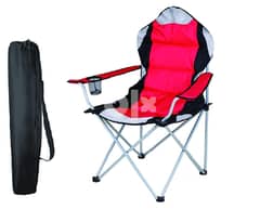 Brand New Padded Curved Back Folding Chair