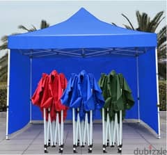 Portable Folding Outdoor Canopy Cover with 3 Sidewalls 3x3m