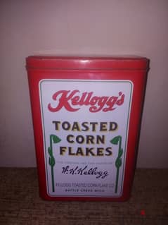 Vintage Kellogg's collectible tin box