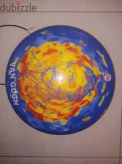 Van Gogh illuminating wall globe