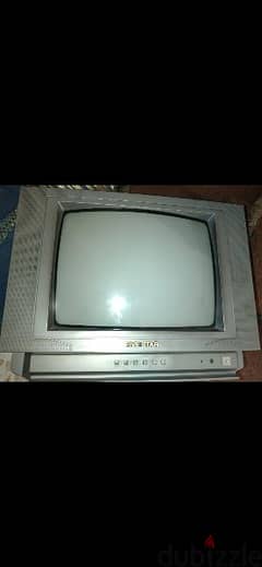 1 tv +  1 receiver used in great condition للبيع مع بعص