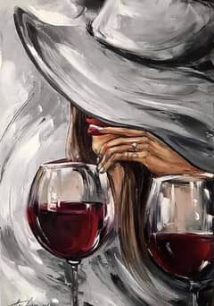 wine painting 0