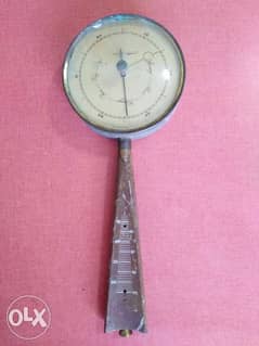 ساعة ضغط جوي قديمة كندية تاريخ 1956 0