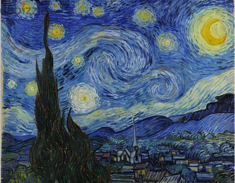 The Starry Night painting 0