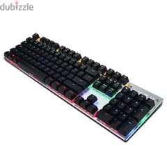 Meeto Zero X08B Mechanical Keyboard Red switch with arabic letters