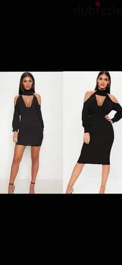 dress cold shoulders byenlabas assir aw tawil s to xxL