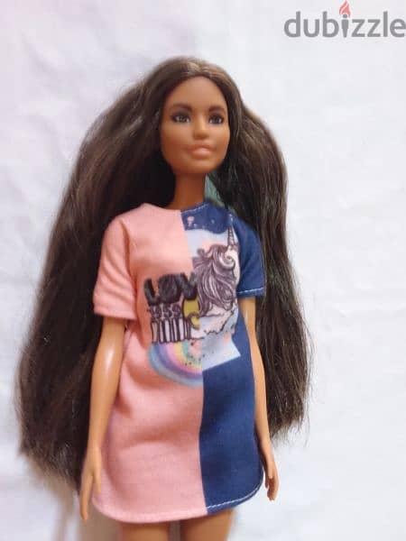 Barbie FASHIONISTAS TALL 103 brunette great doll Tall Hair Shoes=16$ 1