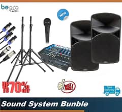 PA system Bundle, complete Sound System