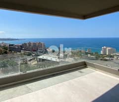 245 Sqm| Brand New Apartment for sale in Sahel Alma | Sea view