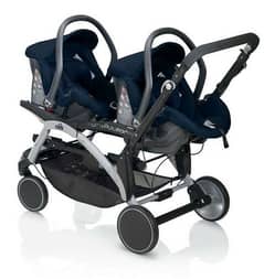 Cam Original twins stroller with all accessories