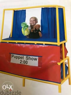 Puppet Stage ( with 3 puppets )