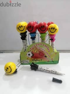 funny pop out smiley pencil 2$