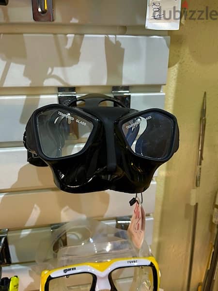 Low volume Spearfishing mask for diving ناضور للغطس 0