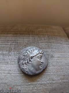 Ancient Greek Seleukid Silver Tetradrachm of Demetrius II  year 128 BC