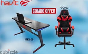 Gaming Chair + Gaming Desk Combo Offer