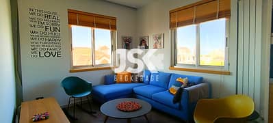 L10277-Semi-Furnished Apartment With View For Sale In Ballouneh