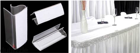 Table Clips with Velcro Fastener Table Skirting AShop™