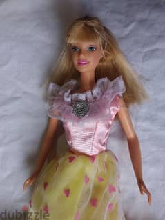PRETTY FLOWERS Barbie Vintage Mattel dressed great doll 1999 bend legs