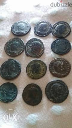 Roman Ancient Bronze Coins for around 1500 years