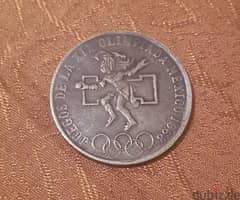 mexican old coin
