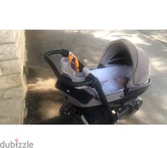 chicco activ3 stroller 3 in one 3 items pram carseat bed 0