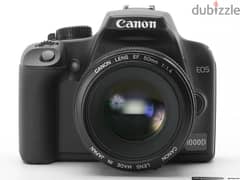 Canon EOS 1000D SUPER CLEAN CAMERA + 2 pro lenses (pictures) + bag