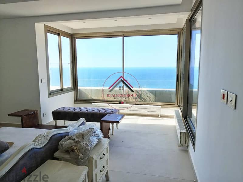 Private Terrace ! Sea View Deluxe Apartment for Sale in Ras Beirut 7