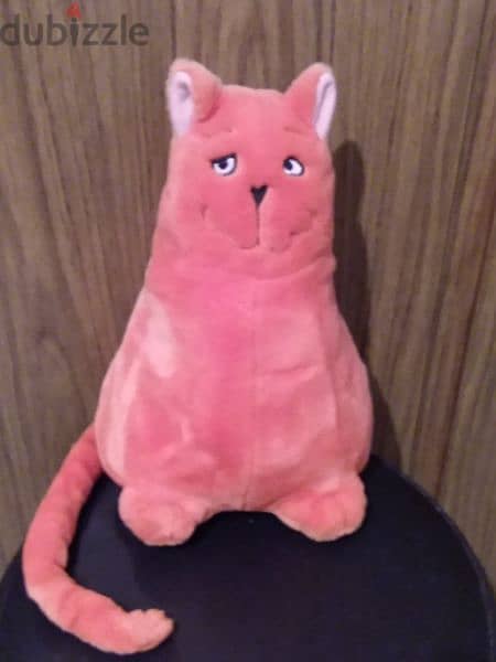 THE ARISTOCRATES ORANGE CAT Stuffed medium toy 33 Cm long tail=10$ 1