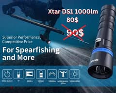 Xtar Ds1 torche flashlight for diving underwater ضو غطس اكستار