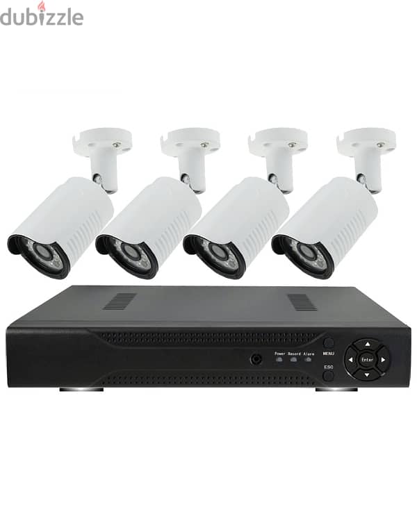 Dahua XVR, DVR 4 Channel and 4 Dome Cameras 2M عرض خاص ديفير و٤كاميرات 1