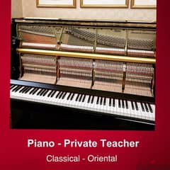 Piano - Private Teacher