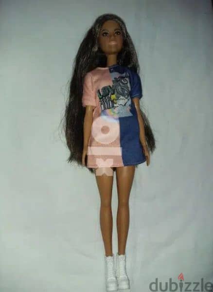 Barbie FASHIONISTAS TALL 103 brunette great doll Tall Hair Shoes=16$ 2