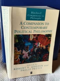 A Companion to Contemporary Political Philosophy