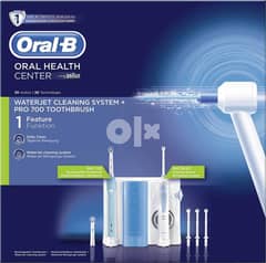 ORAL-B® WATERJET WATER FLOSSER + PRO 700 RECHARGEABLE ELECTRIC TOOTHBR