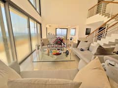 Waterfront City Dbayeh ! Sea View Marvelous Penthouse Duplex For Sale