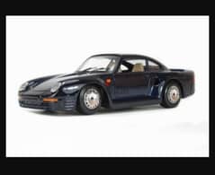 Porsche 959 diecast car model 1:24.