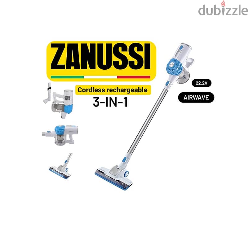 zanussi vacuum cleaner cordless 22.2v 0