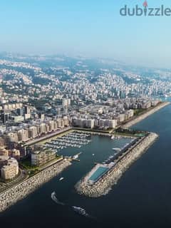 Land in Dbayeh, Metn with Non-Obstructive Full Sea + Beirut Bay View