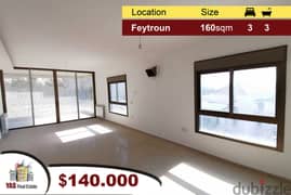 Feytroun 160m2 | Brand New | Prime Location | Panoramic View |