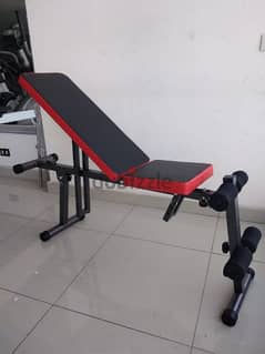 foldable exercising bench