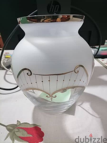 new vase. made in checz republic. 1