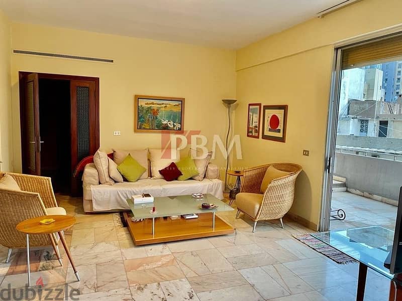 Charming Furnished Apartment For Sale In Achrafieh | 230 SQM | 1