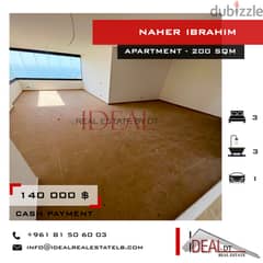 Apartment for sale in naher ibrahim 200 SQM REF#CE5090