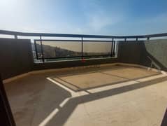 Apartment for Rent in Ain Aar, Metn with Sea and Mountain View