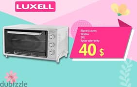 Luxell oven 36 , 40 ,50,70 liter available